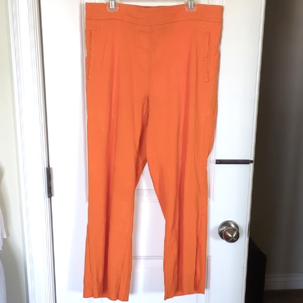 Cartonnier Crop Linen Pants